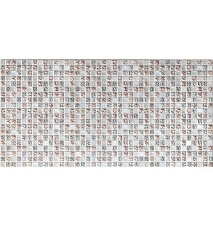 Мозайка ПВХ Плитка Мозайка Коллаж серый 960*480*3мм/Грейс/10