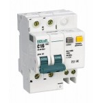 Выключатель автоматический дифференциального тока АВДТ 2п 16А  30мА ДИФ101