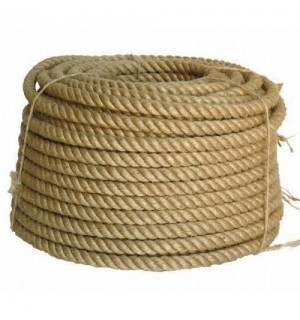 Веревка джутовая д.14мм / 10м