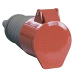 Розетка 225-3Р-РЕ-N 32А 380В IP44 ИЭК