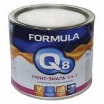 Грунт-эмаль по ржавчине 3в1 голубая.2,7кг/FORMULA Q8