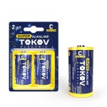 Батарейка TOKOV ELECTRIC  С/LR14 бл2шт