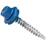 Саморез кровельный RAL-5005 синий 4,8*35 (100шт)