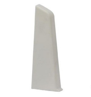 Заглушка левая  ROYCE 80мм 318 бел мат