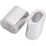 Зажим троса алюминиевый М6 (4шт) уп