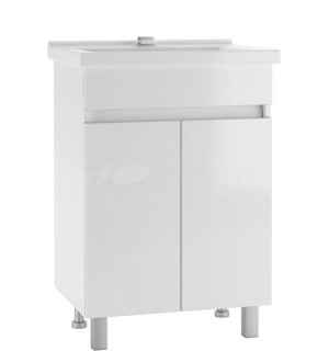 Тумба+умыв. Норма 60 б/ящ Айсберг+ умыв. Сомо Церсанит 60