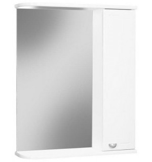 Шкаф зеркальный 50см правый Айсберг