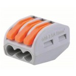 Клемма строительно-монтажная СМК 222-413 PCT-213 3-проводная с рычагом TOKOV ELECTRIC TKE-PCT-213/C1