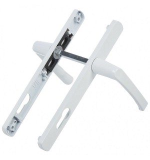 Ручка для узкопроф.дверей,белая с пружин м/о 85 РФ 85.25.01.9016 под пальчики