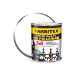 Грунт-эмаль по ржавчине 3в1 бел.2,7кг/FARBITEX/6шт