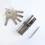 Цилиндр 80 (40/40) CP F (хром) перф. кл-кл. FAVORI