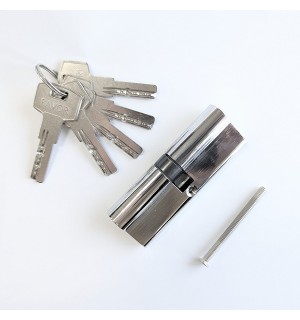 Цилиндр 80 (40/40) CP F (хром) перф. кл-кл. FAVORI