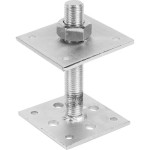 Анкер регулировоч по высоте 150*150*4,0 М24 Н200