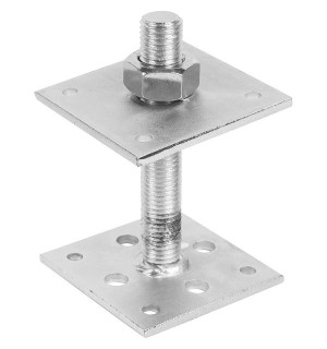 Анкер регулировоч по высоте 150*150*4,0 М24 Н200