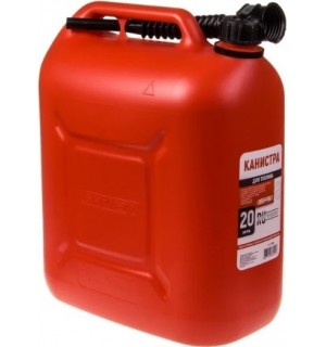 Канистра  20л пластик усиленный ДЛЯ БЕНЗИНА SKYWAY/6