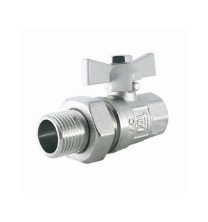 Кран шар. шт.нак.г.1 баб STI