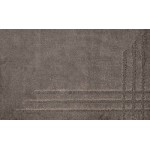 Коврик для ванной 80*120 см светло серый LINEA 468