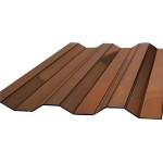 Профнастил из поликарбоната 2000*1,15*0,8мм  Бронза