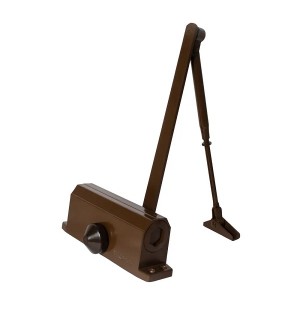 Доводчик дверной  TD-100 Коричневый VRATA