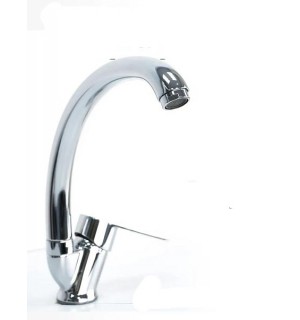 Смеситель для кухни V859803 с гайкой Цинк хром