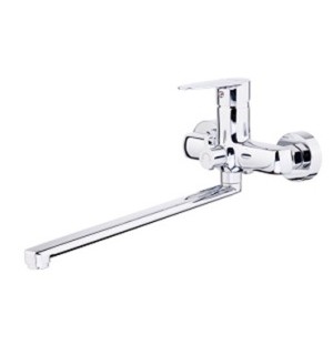 Смеситель для ванны RUSANT картридж d35,излив L-образный 30см,хром