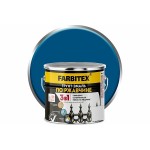 Грунт-эмаль по ржавчине 3в1 синяя 2,7кг/FARBITEX/6шт