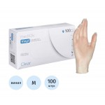Перчатки винил MEDIOK M 50пар 8гр