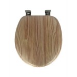 Сиденье для унитаза мягкое FP дерево W-1