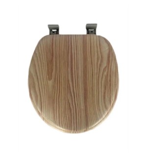 Сиденье для унитаза мягкое FP дерево W-1