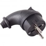 Вилка эл. с/з угловая.каучук  16А IP44 250В Вихрь