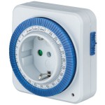 Таймер 61 558 NTR-A-S02-WH розет. электрон NAVIGATOR 61558