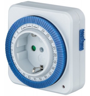 Таймер 61 558 NTR-A-S02-WH розет. электрон NAVIGATOR 61558