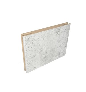 Доборный элемент ТЕЛЕСКОП МДФ 8*150*2050 цемент светлый