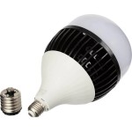 Лампа светод. 150Вт Е27 150-275В с адаптером Е40  6500К