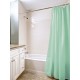 Шторка для ванной 180*180 полиэтилен зеленая 10колец Вилина