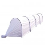 Парник с укрыв. мат. 8м Садовод Премиум 60 d20 с/кол/клипсы