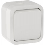 Переключатель 1-кл. ОП TORS TS301 10А IP55 бел. IEK TS-V10-0-10-55-K01