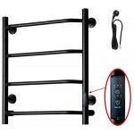 Полотенцесушитель ЭЛЕКТРИЧЕСКИЙ Верди  Пэк1 60*50 30мм черный муар с выкл Данимакс