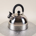 Чайник металл 3л. со свистком нерж.сталь Grace GR-RKM-00230D