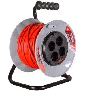 Удлинитель силовой на катушке СУ-2*1-30/2ВР (IP44,1роз) Ресанта