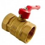 Кран шаровой 11Б27п1 Г/Г рычаг Ду25