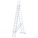 Лестница 3-х секционная алюминиевая 3*14ст СИБРТЕХ (9,54м)