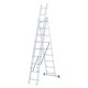 Лестница 3-х секционная алюминиевая 3*9ст СИБРТЕХ (4,7м)
