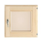 Окно для бани 50*50*100 стеклопакет ЛИПА