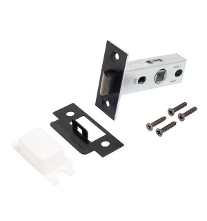 Защелка С-45 (L45-8) черный мат 6-45 под квадрат АЛЛЮР