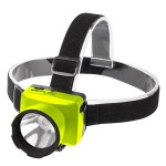 Фонарь налобный ФАЗА Асcu FH7-L1W-gn аккумулятор ЗЕЛЕНЫЙ