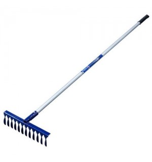 Грабли витые 12зубые ГВ-12 с/чер алюмин