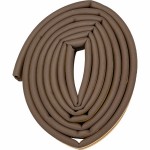 Уплотнитель D-профиль черный 12*10 "TECH-TOP" 50м