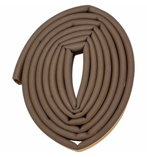 Уплотнитель D-профиль черный 12*10 "TECH-TOP" 50м