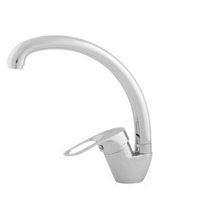 Смеситель для кухни RUSANT картридж d40,шпилька 33-06,хром (латунь)